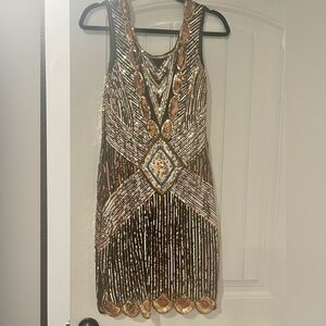 PrettyGuide 1920s Gatsby Style Sequin Dress